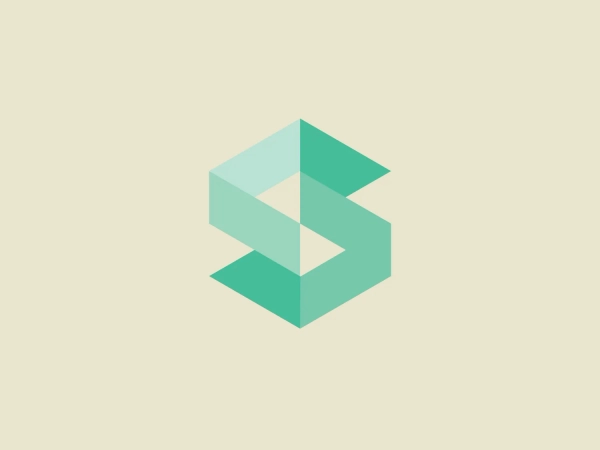 What we like about the Scaledrone logo is its abstract, geometric design resembling a stylized letter "S," creating a modern, three-dimensional effect with a fresh color scheme.