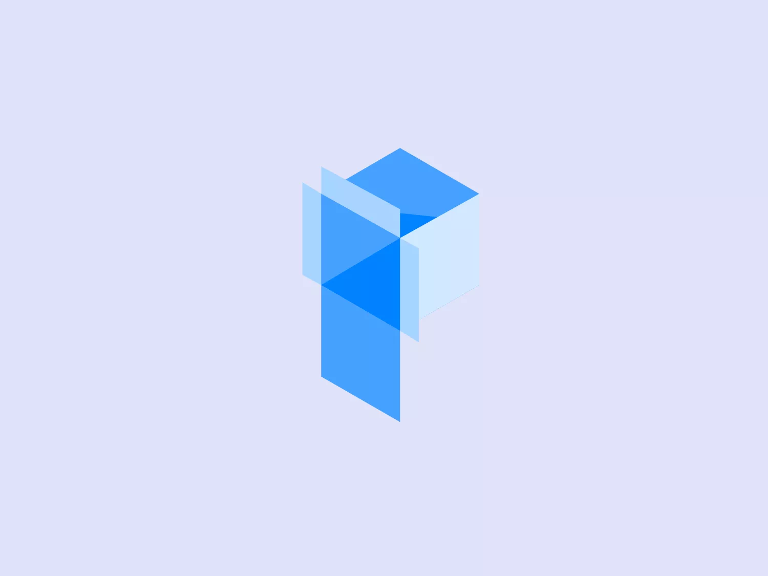 The Packwire logo features an abstract, geometric design comprising a series of overlapping and interconnected shapes that create a three-dimensional cube-like figure. The design utilizes varying shades of blue, from light to medium, enhancing the sense of depth and perspective. The use of transparency where the shapes overlap adds complexity to the design and contributes to a modern and dynamic aesthetic. The alignment and balance between the elements suggest precision and innovation.