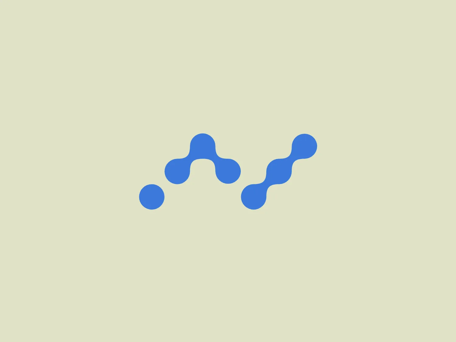 The Nano Foundation logo features a stylized molecular structure with rounded atom shapes connected by lines representing chemical bonds. The atoms vary in size, creating an asymmetrical yet balanced composition. The design uses a single shade of soft blue, imparting a clean, scientific feel while maintaining simplicity. The molecular theme reflects a focus on science, technology, or health industries, evoking a sense of unity and complexity.