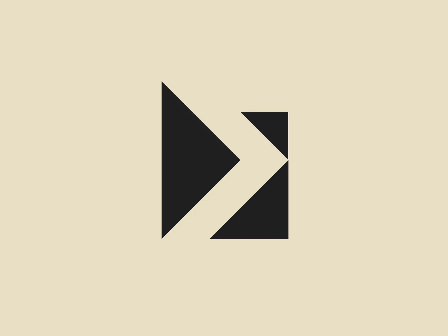 The logo for Doceo is a modern and bold geometric design consisting of a deep purple triangle intersected by a white chevron, creating a sense of forward movement and progression. The divided triangle showcases two different shades of purple, with the left side being darker, emphasizing efficiency and advancement.