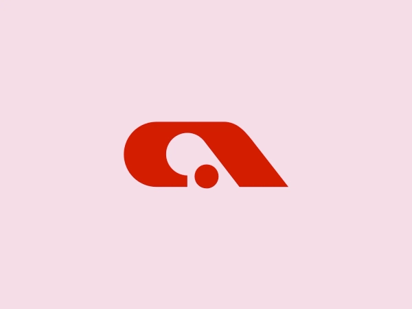 What catches our eye is the bold, modern "a" design within the Adria logo, featuring deep red color and a subtle arrow motif suggesting progress.