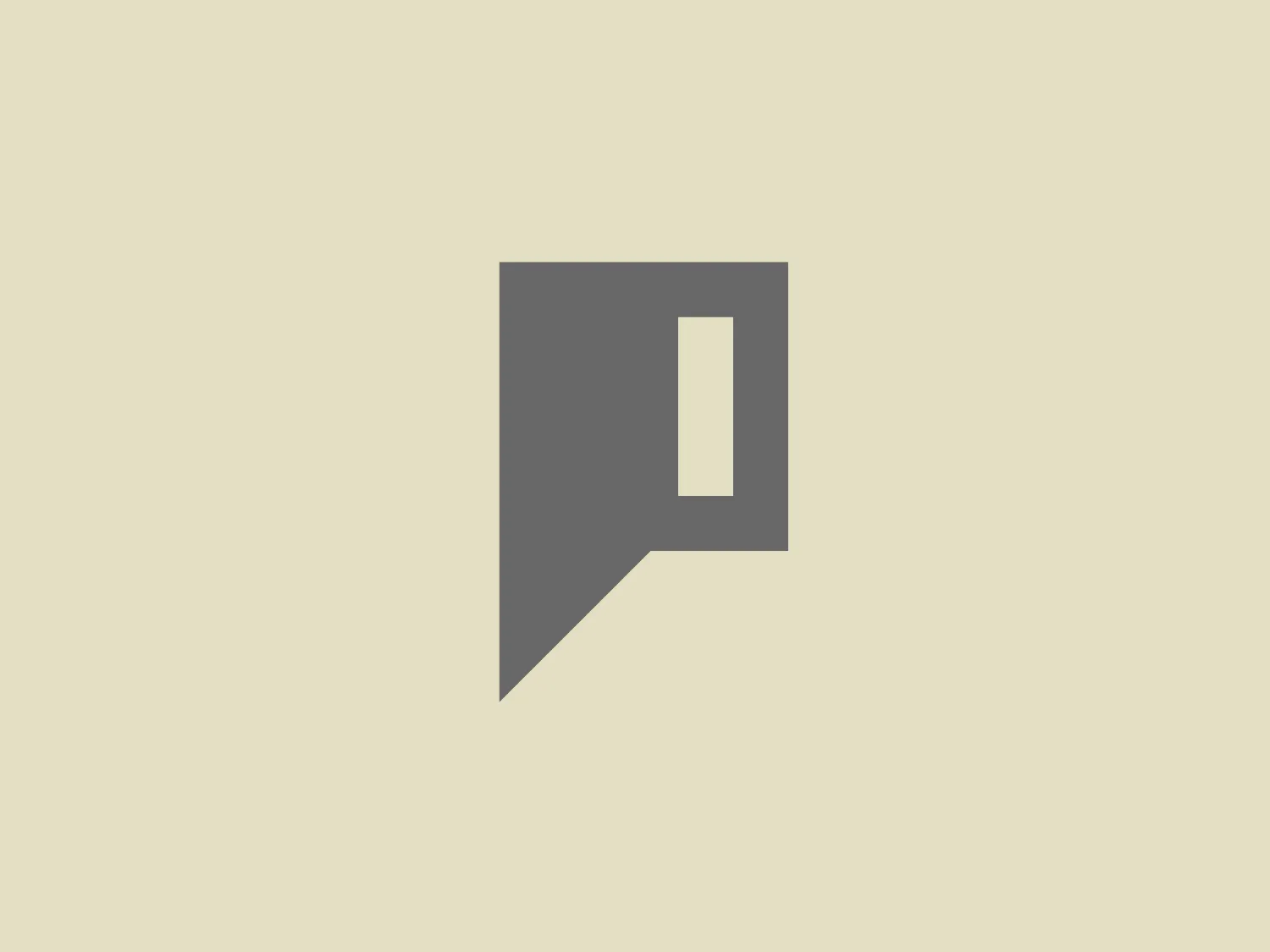 The PeerSpot logo is a minimalist and modern design predominantly featuring a bright yellow color with a considerably large white space denoting a letter or symbol within. The logo is constructed with bold geometric shapes, specifically consisting of a stylized speech bubble. The dominant feature, a rectangle with an elongated, white, vertical line in the center, gives the impression of the letter "I" or a pause symbol, while the speech bubble shape suggests communication or dialogue. The yellow is vivid and captures attention, while the white provides a stark contrast that enhances visibility and reinforces the simplicity of the design.