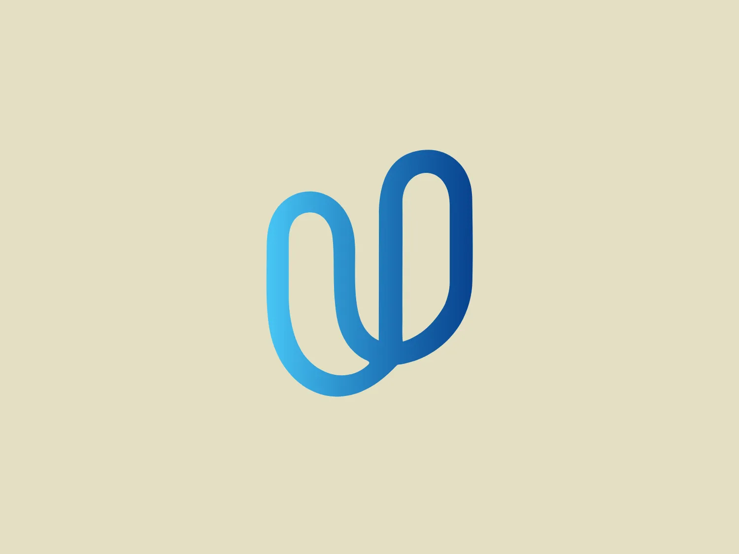 The Unic logo is a sleek and modern design, utilizing a continuous line to create an abstract representation of a letter or symbol. With a gradient color scheme that transitions from a lighter blue to a darker shade, the logo has a dynamic and three-dimensional appearance. Its rounded lines evoke a soft and friendly vibe, potentially suggesting fluidity or connectivity. Simple yet elegant, the design is versatile for a range of branding applications.