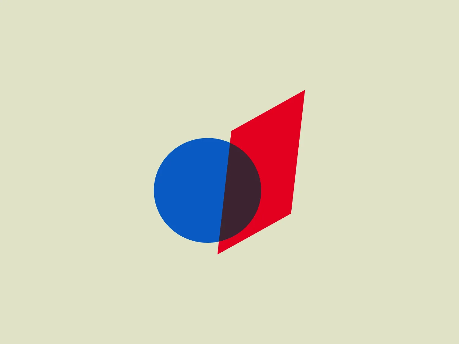 The JANAF logo features a modern and abstract design composed of three geometric shapes. The design includes a solid blue circle that partially overlaps a larger semi-transparent dark brown circle, both of which are partially obscured by a red half-circle on the right side. This flat, 2D design with no gradients or shadows offers a clean and simple aesthetic, while the contrasting colors – blue, red, and dark brown – create a striking visual impact.