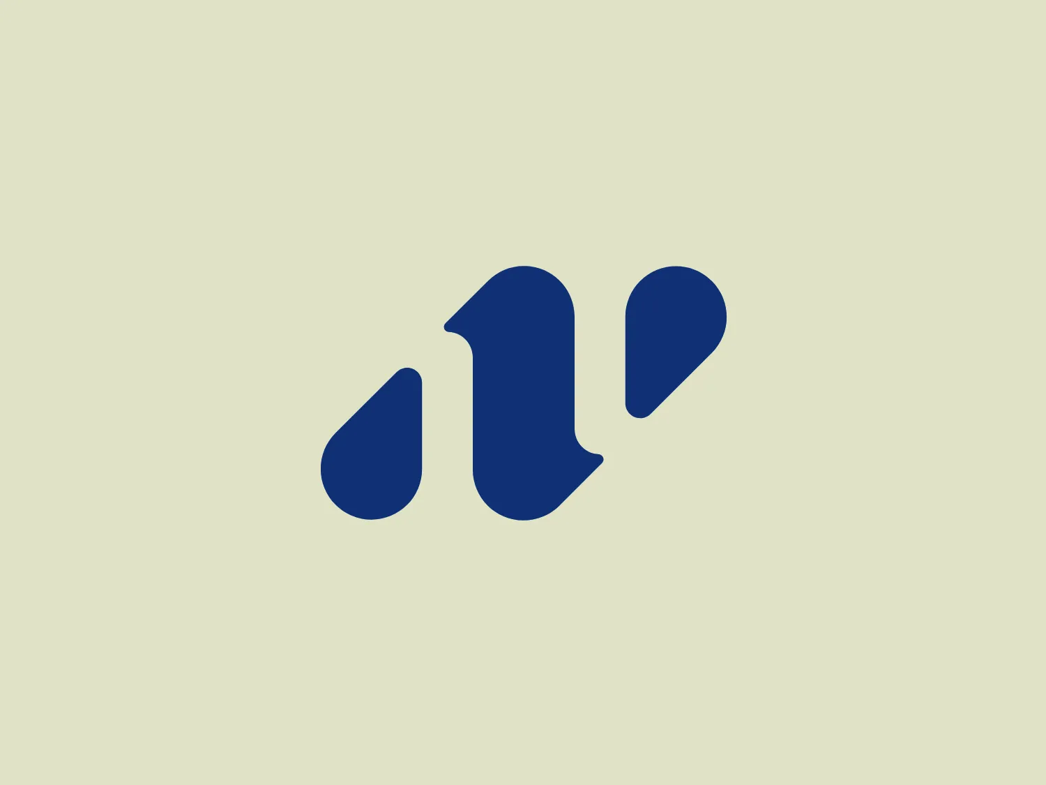 The Nuvance Health logo consists of three abstract shapes with a fluid, organic design. They are closely positioned, implying motion or interaction between them. The primary color of the shapes is a deep, solid blue, conveying professionalism and reliability. The rounded shapes with no sharp edges add to the overall modern and friendly aesthetic of the logo. The absence of any additional embellishments or text gives the logo a clean and minimalist feel.