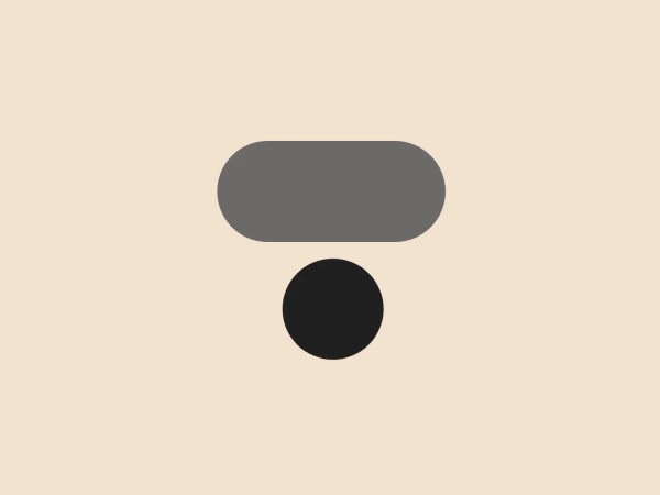 The Telavox logo showcases a simple and modern design composed of two geometric shapes. The upper shape is a bright green, pill-like rectangle with rounded corners, conveying a sense of approachability and vibrancy. Below it sits a navy blue circle, offering a stark but harmonious contrast to the green. It's positioned centrally under the rectangle, exuding a sense of balance and stability. The logo's clean lines and uncluttered look give it a contemporary and versatile appearance, indicating it could belong to a variety of industries, from technology to healthcare.