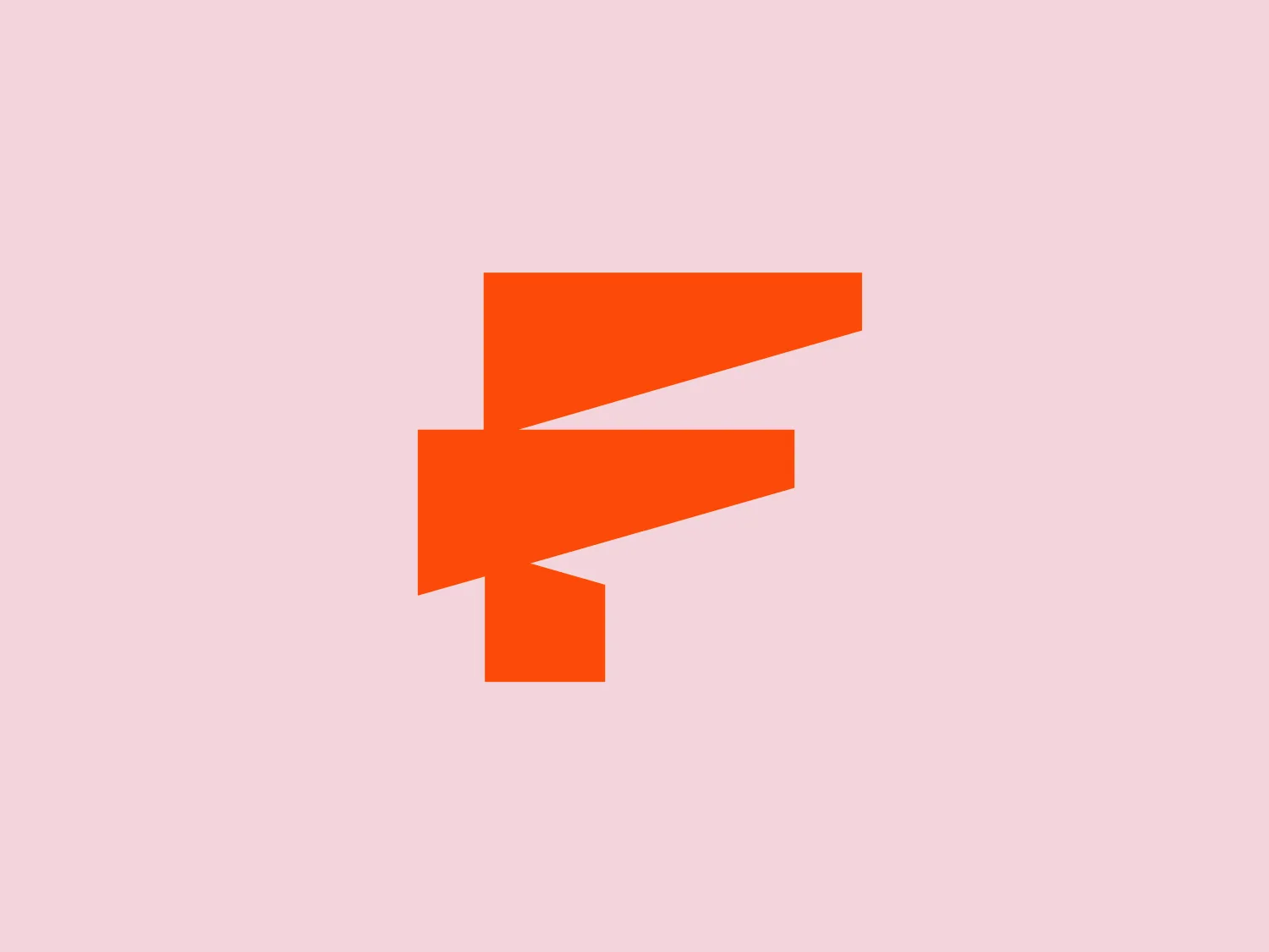 The image depicts the Fxra logo that consists of a stylized and abstract rendition of a bird mid-flight. Its silhouette is characterized by sharp angles and geometric shapes, most notably a larger triangle that forms the body and smaller, disjointed elements that resemble wings. The logo uses a bold, flat orange color, evoking a sense of energy, creativity, and dynamism. The aesthetic is modern and minimalist with an edgy feel due to the use of acute angles and the absence of curves. Despite its simplicity, the Fxra logo portrays a sense of motion and transformation.