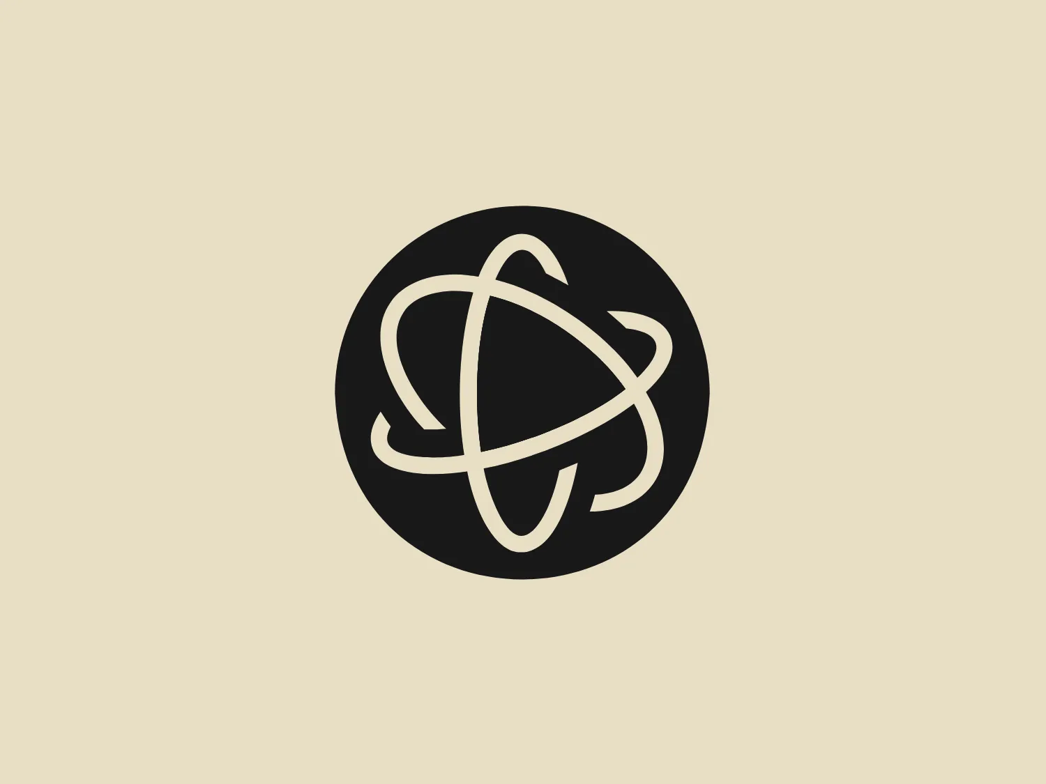 The logo presented is a stylized depiction of an atom model, consisting of elliptical orbits around a central point, suggesting the movement of particles. It is bold and constructed with smooth, continuous lines to form the orbits, which intersect in a dynamic and flowing manner, evoking a sense of scientific discovery and connectivity. The design is contained within a perfect circle, conveying completeness and unity. The color of the atom figure is a vibrant royal blue that would stand out nicely against a light and serene background for contrast and enhanced visibility for Coherent.
