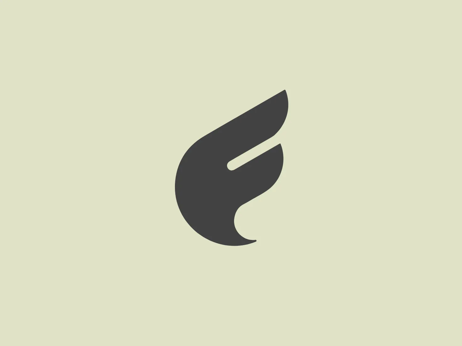 The Flight JS logo is a stylized, abstract design that resembles a flame or a drop, with a dynamic and fluid appearance. It is composed of two main elements that curve to the right, creating a sense of motion. The upper part is larger and resembles the shape of a flickering flame or a water drop in its design, which is complemented by a smaller, similar shape below it, suggesting a reflection or shadow. Both shapes share the same bright, solid blue color, which gives the logo a vibrant and energetic feel. The simplicity of the design contributes to its modern and minimalistic aesthetic.