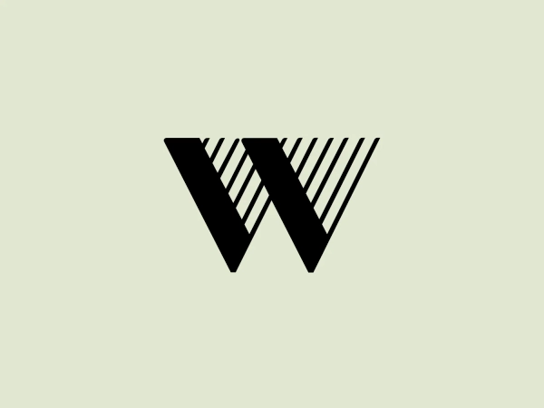 We like the modern, sleek design of the stylized double "W" in the Wexford Festival Opera logo.