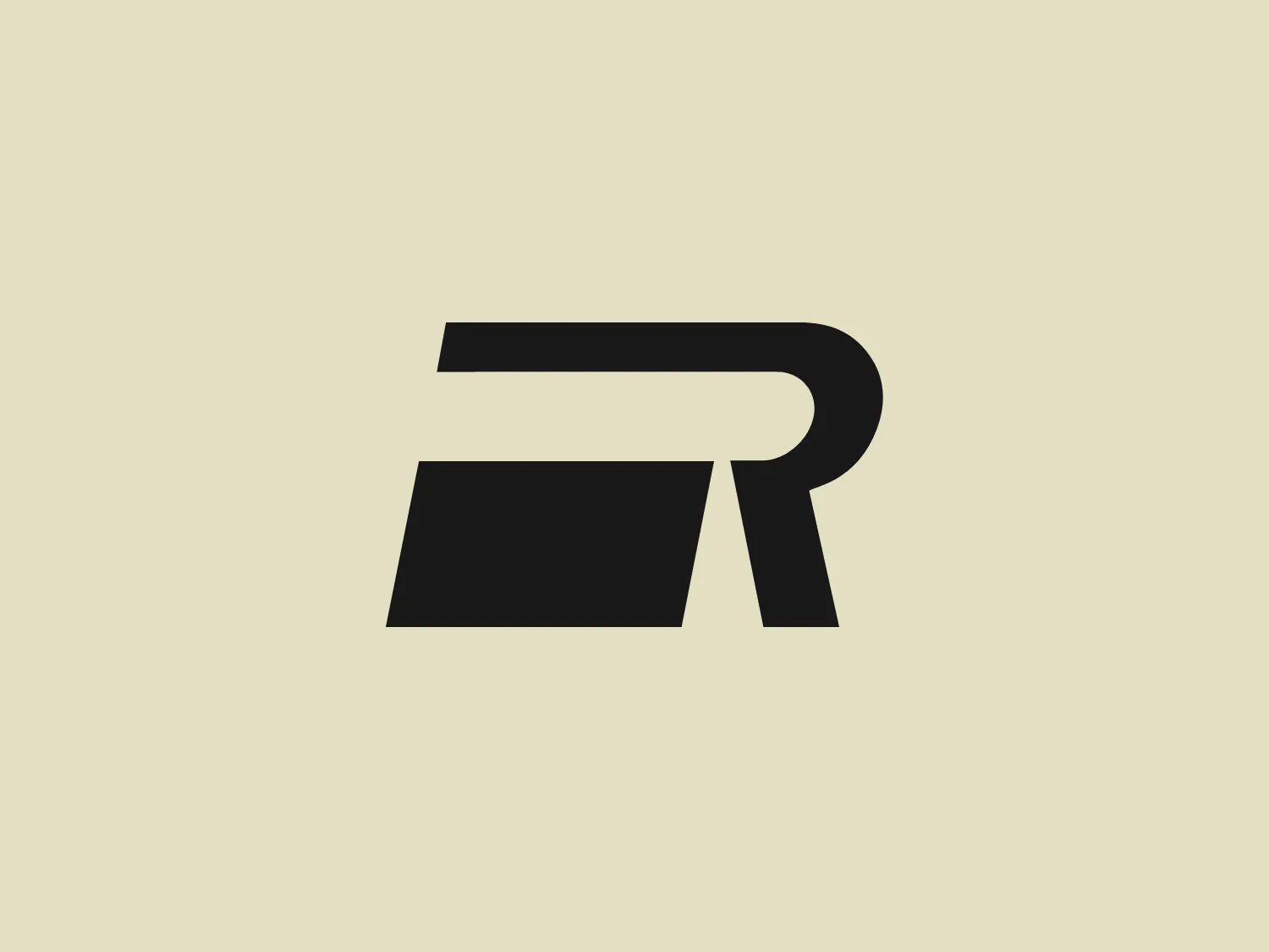 The Rosendahl logo showcases a striking representation of the letter "R" using bold, geometric shapes. The design includes a solid rectangular base transitioning into an arched shape, creating a modern and dynamic look. The vivid red color exudes energy, passion, and action, while the logo's strong and simple aesthetic ensures easy recognition across digital and print media. For optimal readability and contrast, a neutral background color is recommended.