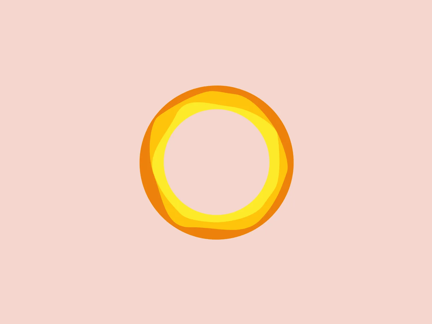 The Collective Energy logo is a simple yet dynamic design consisting of concentric circles with yellow-orange gradient tones that give the appearance of a glowing, radiant sun or perhaps a stylized letter "O". The gradient transitions from a bright, lemony yellow at the outer edge to a deeper, sunflower orange at the center, providing a sense of depth and energy. The overall aesthetic is modern, clean, and conveys warmth and vibrancy.