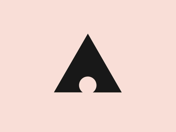 What catches our eye is the bold red isosceles triangle pointing upwards, creating a striking and easily recognizable logo for Agrobank.
