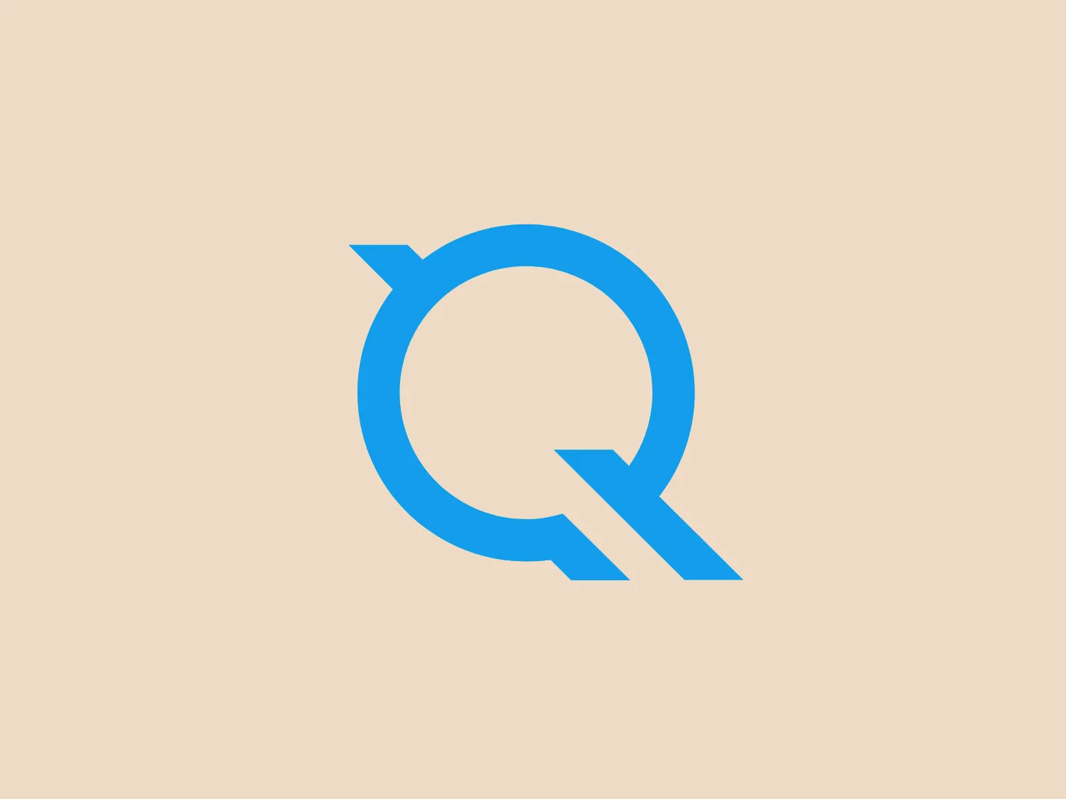 The logo for Quantum Spatial features a stylish and dynamic letter "Q" in two shades of blue. The darker blue forms the main body of the "Q," while the lighter blue highlights the tail and right edge, adding depth and a sense of three-dimensionality. The bold, clean lines and modern, professional appearance are accentuated by the sans-serif font style, emphasizing simplicity and clarity. An intriguing element is the cutout in the tail, adding a unique twist to the traditional letterform. The logo's blue tones would be complemented well by a subtle and light background.