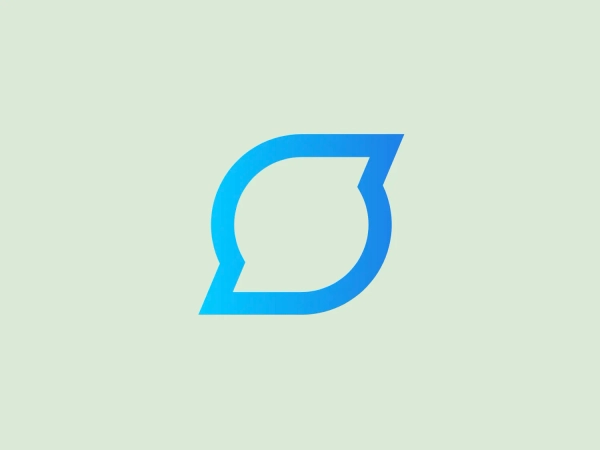 The image features a logo with a modern and dynamic design aesthetic for the company Snapt. It consists of an abstract, stylized merger of possibly two elements, which are difficult to define precisely but give an impression of speed or communication. The main part of the Snapt logo resembles a speech bubble or a letter with a tail, suggesting movement or transformation. The color is a bright, saturated shade of blue that provides a sense of trust, reliability, and communication. The blue features gradients that add depth and a three-dimensional effect. The overall shape is sleek and contemporary, with a fluid transition from a thicker outline on the left side to a pointed end on the right. Given the shades of blue in the Snapt logo, a background color that complements it without overpowering would be appropriate.