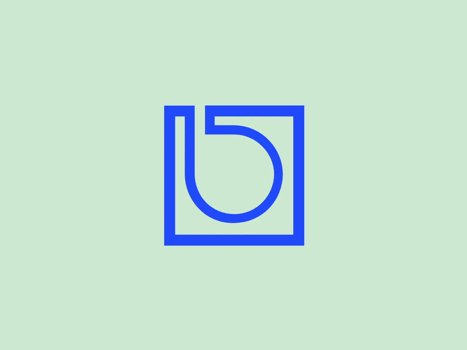 The BOSS logo features a blue square with rounded corners, enclosing a modern and minimalist white letter 'b'. The 'b' has a sleek, open design created from a single line with a smooth curve, and the vibrant blue contrasts sharply against the white, offering a bold and clean appearance. The simplicity of the logo makes it versatile for various applications and suggests a brand identity associated with innovation or technology.