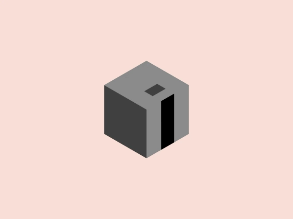 The Iguana IT logo features a modern, minimalist, three-dimensional cube with a clean and subtle design. The cube is comprised of light teal, slate gray, and darker charcoal shades, creating depth through shading and perspective. The interplay between edges and surfaces suggests dimensionality, while the shading adds sophistication and volume. Hexcode: #E9E5CF