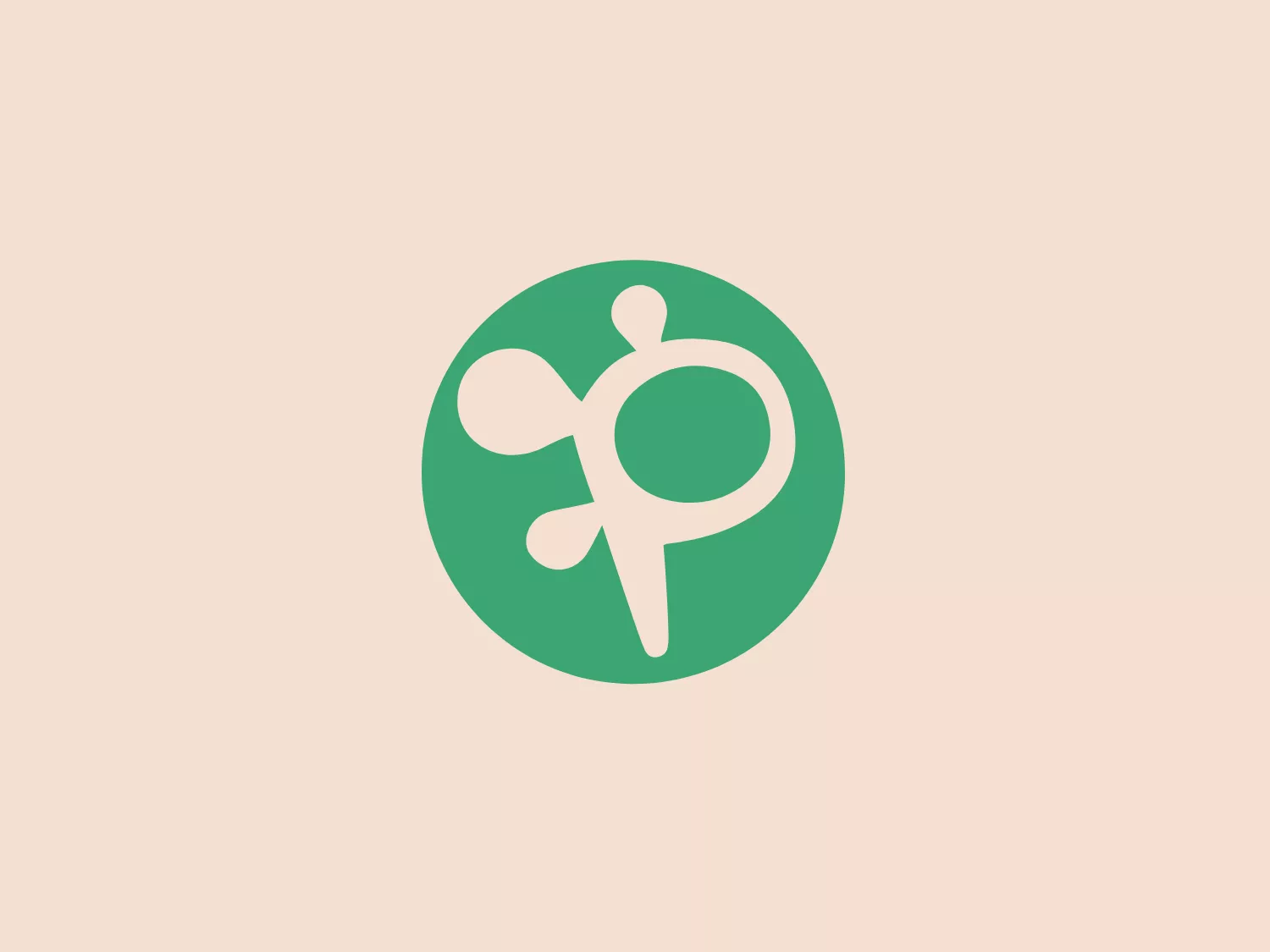The logo appears as a modern and organic symbol, consisting of a white abstract design that resembles both a tree and a person with outstretched arms, set against a circular emerald green backdrop. The design embodies a sense of growth, vitality, and human connectivity with nature. The emblem is simplistic yet captivating, using negative space effectively to blend the elements of humanity and the environment in a harmonious and balanced way. It conveys themes of ecology, wellness, and possibly community or social engagement.
