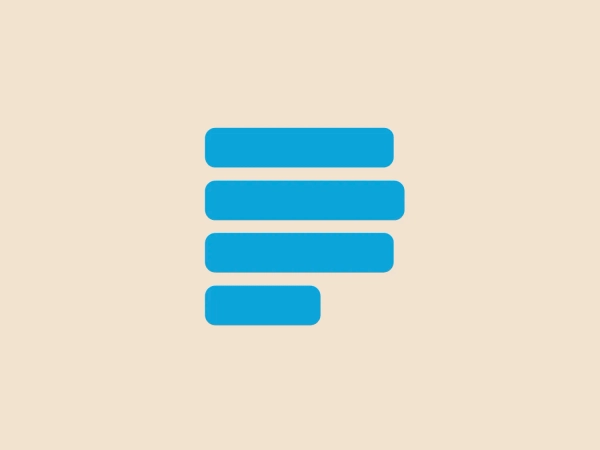 The Paystack logo features a minimalistic design with five horizontal bars forming an abstract "E." The bars are arranged in decreasing lengths from top to bottom with uniform spacing between them, creating a clean and modern aesthetic. Rendered in a bold and vibrant shade of blue, the logo exudes trustworthiness and professionalism, and it is easily scalable for various uses.