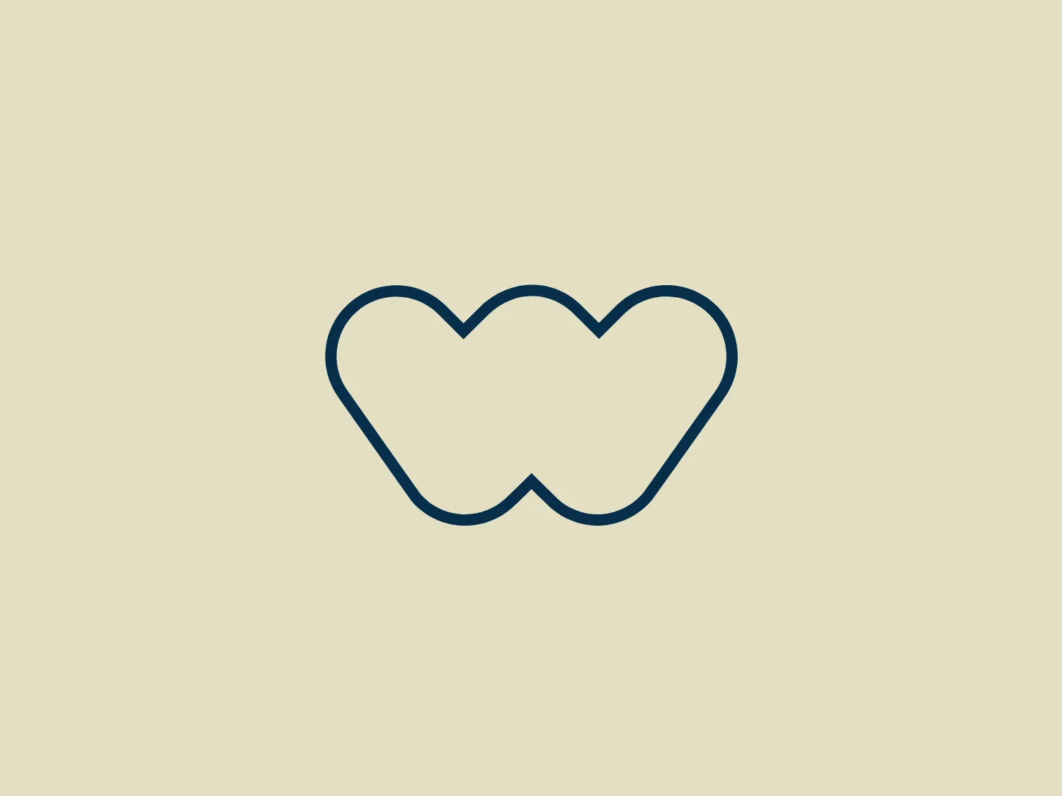 The Webhelp logo features a stylized representation of a cloud, defined by a smooth, continuous line. The deep blue color adds a touch of professionalism and reliability. This simple and modern design conveys simplicity and lightness, suitable for a brand associated with technology, cloud computing, or the outdoors.