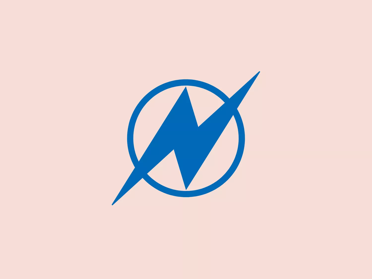 The Nichia logo features a blue lightning bolt enclosed within a circle. The bolt is stylized with modern, clean angles and positioned diagonally to convey movement and energy. Its bold blue color stands out against a white background, creating a sleek and powerful aesthetic.