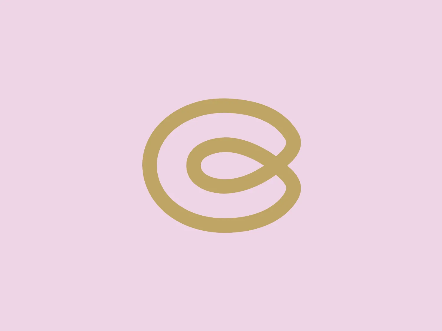 The Corman logo showcases a stylized, abstract design resembling a fusion of the letter "e" and the infinity symbol, crafted with smooth, flowing lines. The color scheme exudes a sense of luxury and sophistication with a muted gold or beige tone. The continuous loop creates an impression of infinity or endlessness, symbolizing continuity and perpetuity. The minimalistic approach and the use of space within the design enhance its modern and elegant aesthetic. For optimum presentation, a background providing a soft contrast while preserving the logo's premium appearance is recommended.
