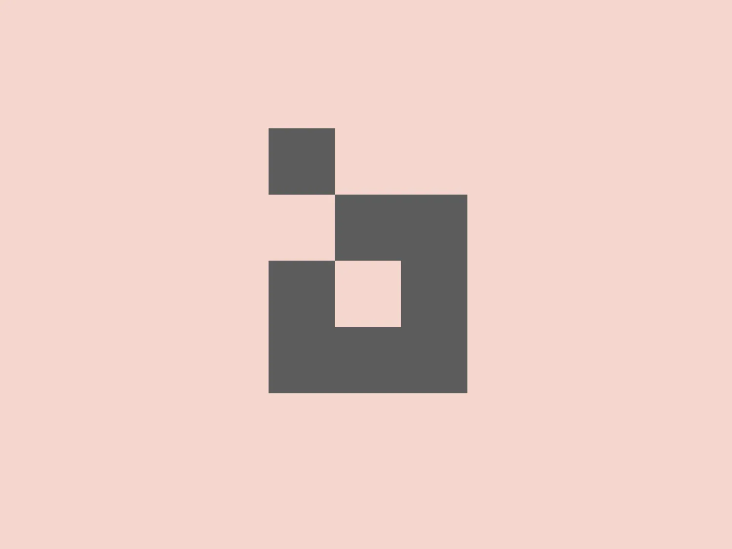 The image is a minimalist logo that consists of geometric shapes: a large square with a smaller square situated at its upper right-hand corner. The shape arrangement creates a sense of depth, suggesting a three-dimensional cube slightly offset to the bottom left. The color of the logo is a solid, vivid yellow, giving it a bright and bold appearance. The design is simple yet effective, likely representing structure, stability, and innovation. The aesthetic is modern and would suit a technology company or a creative agency well.