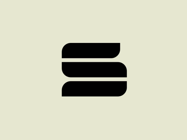 The Sido Hohtai logo showcases a modern and minimalistic design with three bold, black horizontal stripes of varying lengths arranged in a staggered stack to resemble the letter 'E' without the vertical line. The stripes have rounded ends, creating a soft yet contemporary appearance. The clever use of negative space enhances readability and visual interest, while the monochromatic color palette emphasizes simplicity and sophistication.