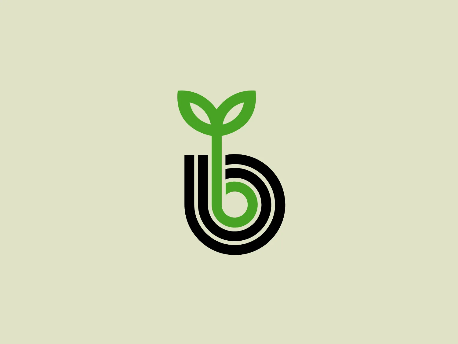 The Bejo logo presents a stylized letter 'b' seamlessly transitioning into an organic shape that evokes a sprouting plant, with two symmetric leaves unfurling at the top. The design incorporates bold, rounded lines forming the lower case 'b', transitioning from black to a vibrant green, symbolizing growth and vitality. The modern and eco-friendly aesthetic, along with the fluidity and innovation of the smooth curves and gradient fill, make it easily recognizable and versatile.