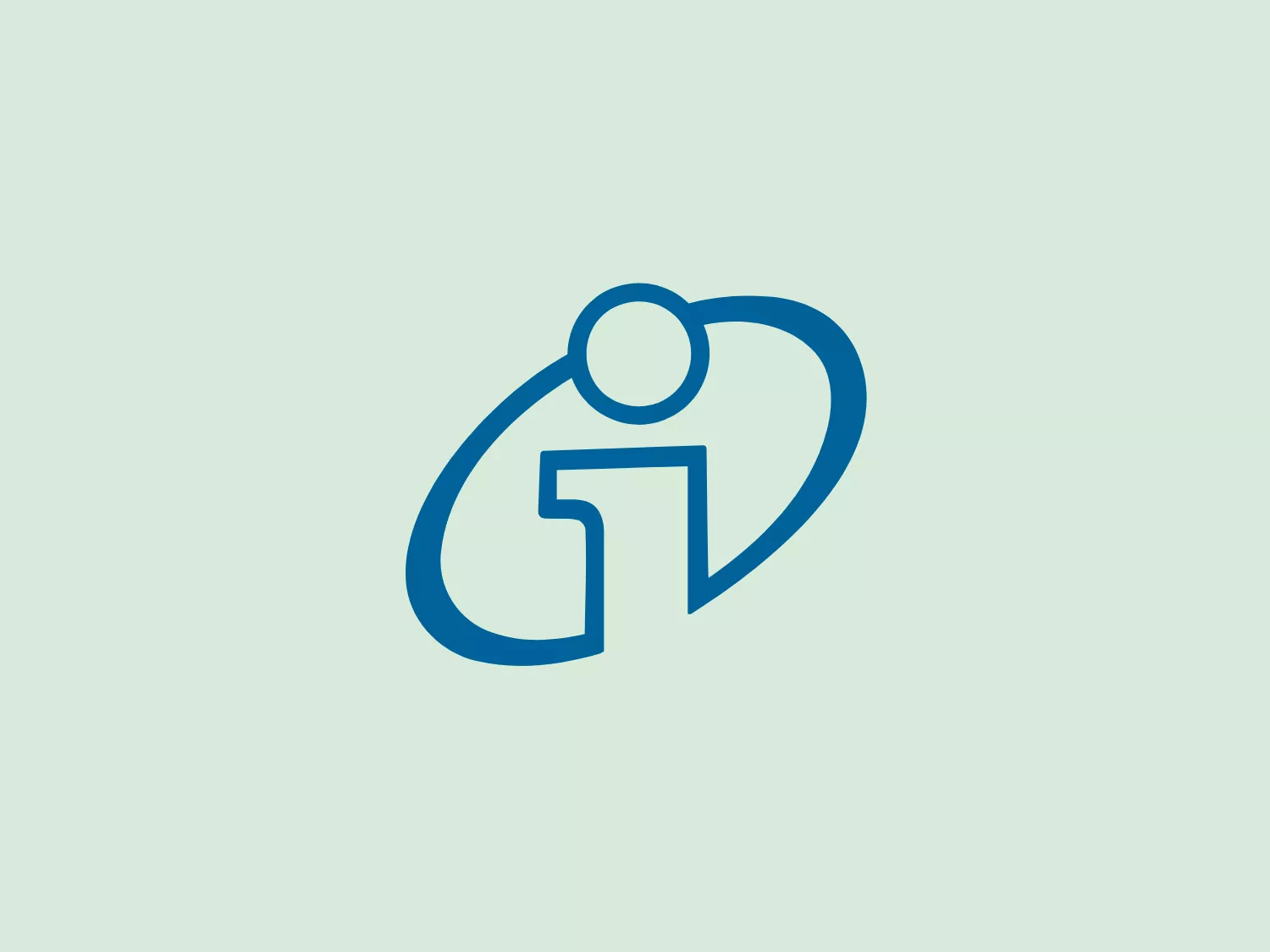 The Illini Life logo features a stylized combination of a person and a letter, possibly representing unity or individual support within a community or organization. The main graphic is composed of smooth, bold lines that form a continuous, flowing shape, pairing the roundness of a circle representing a head with a strong, angular feature that could be interpreted as a stylized arm or letter. The design is monochromatic, using a deep shade of blue that conveys professionalism and trustworthiness. This simple yet effective visual balances dynamism with approachability.