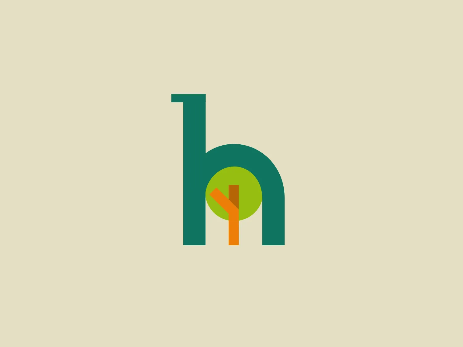 The Health Tree Foundation logo features a stylized lowercase 'b' with a modern and simplistic design. The main part of the 'b' is a rich turquoise color (#4ecdc4). Inside the circular part of the 'b,' there is an abstract design consisting of geometric shapes in shades of orange, yellow, and green that appear to represent a tree or nature-inspired elements. The overall design aesthetic is clean, organic, and contemporary, with a focus on sustainability and natural themes. The geometric shapes inside the 'b' add a dynamic and unique characteristic to the logo.