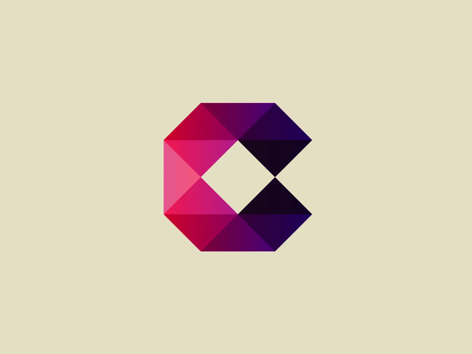 The logo for Cryptonews is a stylized, geometric figure resembling an abstract interpretation of the letter "S" or a chain link. It is comprised of a series of interconnected polygons in a gradient of colors transitioning from a rich magenta at the top to a deep purple at the bottom. The design has a modern and dynamic feel, achieved through the use of sharp angles and a vibrant color palette. This bold and sleek design conveys a sense of innovation and connectivity. The use of negative space within the center of the figure adds an intriguing visual element that enhances the overall aesthetic.