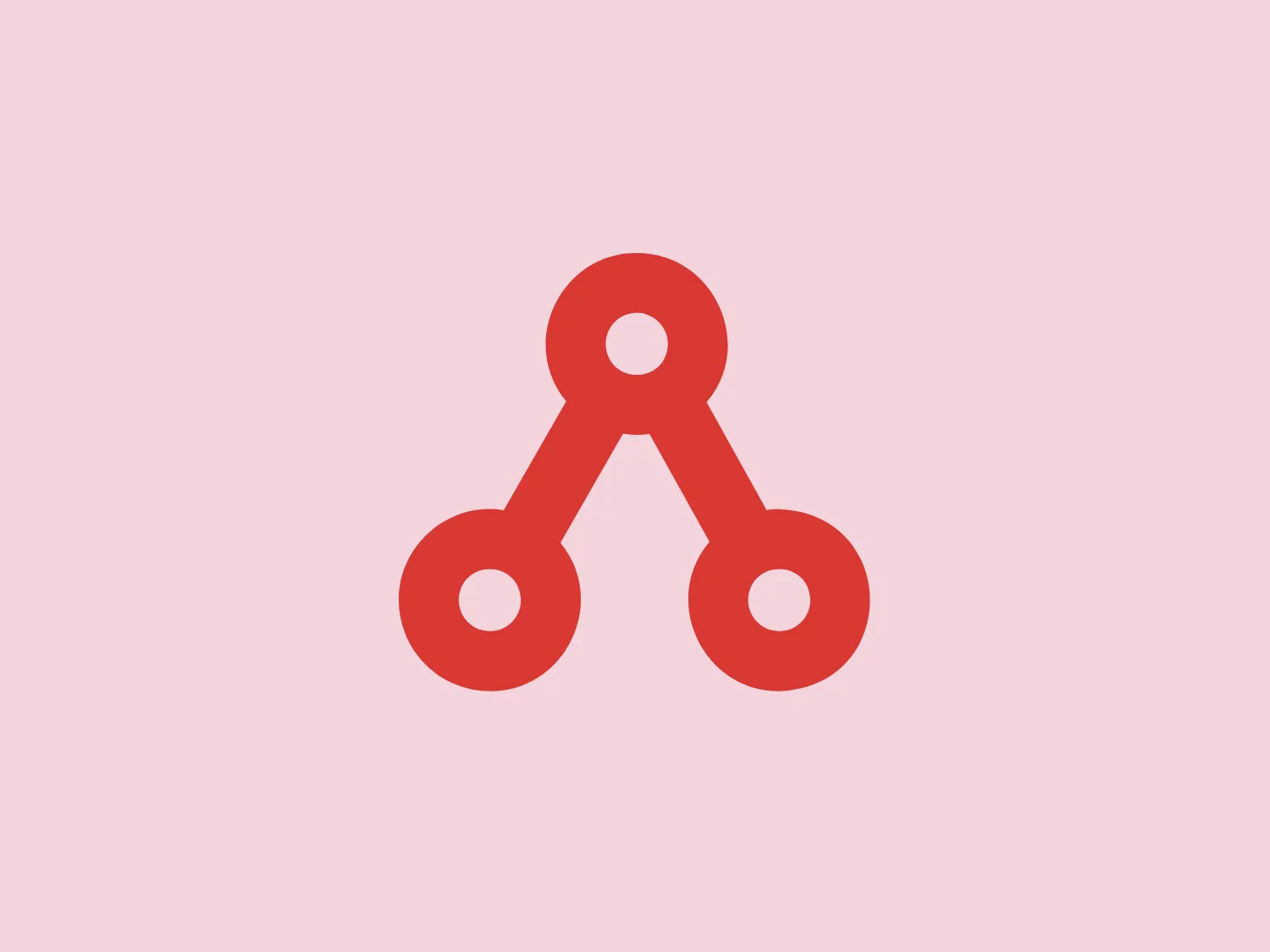 The logo for Affiliate WP features a simplistic, geometric design composed of three interconnected circles with a bold outline, forming a triangular arrangement. Each circle is evenly sized, creating a sense of uniformity and balance. The logo has a clean and modern look, with the interconnected circles symbolizing connectivity or unity. The vibrant red color of the logo stands out and gives it a strong visual presence. Considering its modern and minimalistic style, the logo would be well complemented by a subtle background.