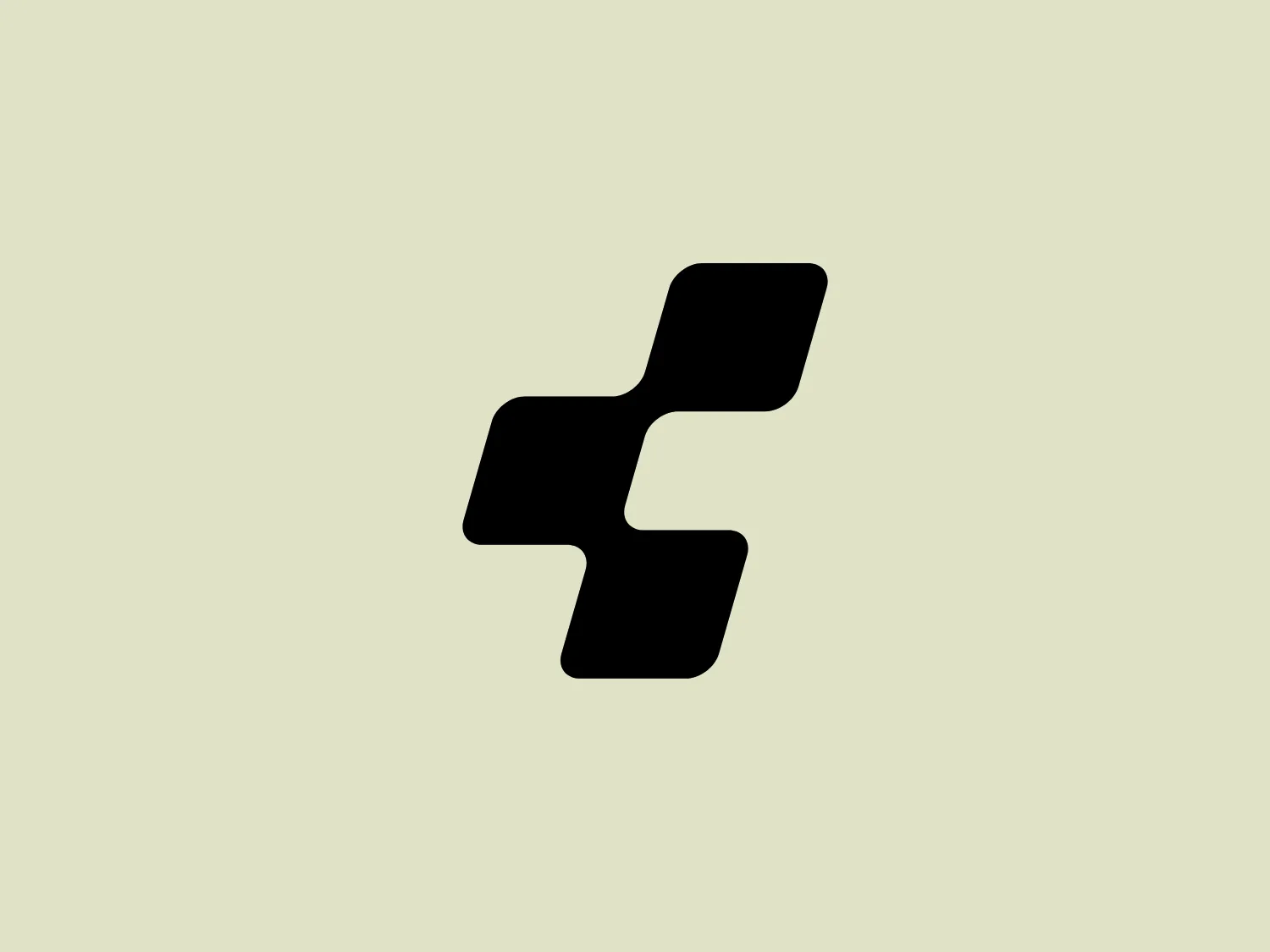 The Cube Bikes logo features an abstract, geometric design that resembles a stylized letter "E" comprised of three connected black parallelograms. The logo has a modern and minimalistic appearance, with a bold and dynamic flow given by the angles of the parallelograms, suggesting movement or transition. The use of negative space between the shapes enhances its contemporary look and imparts a sense of balance and precision within the design.