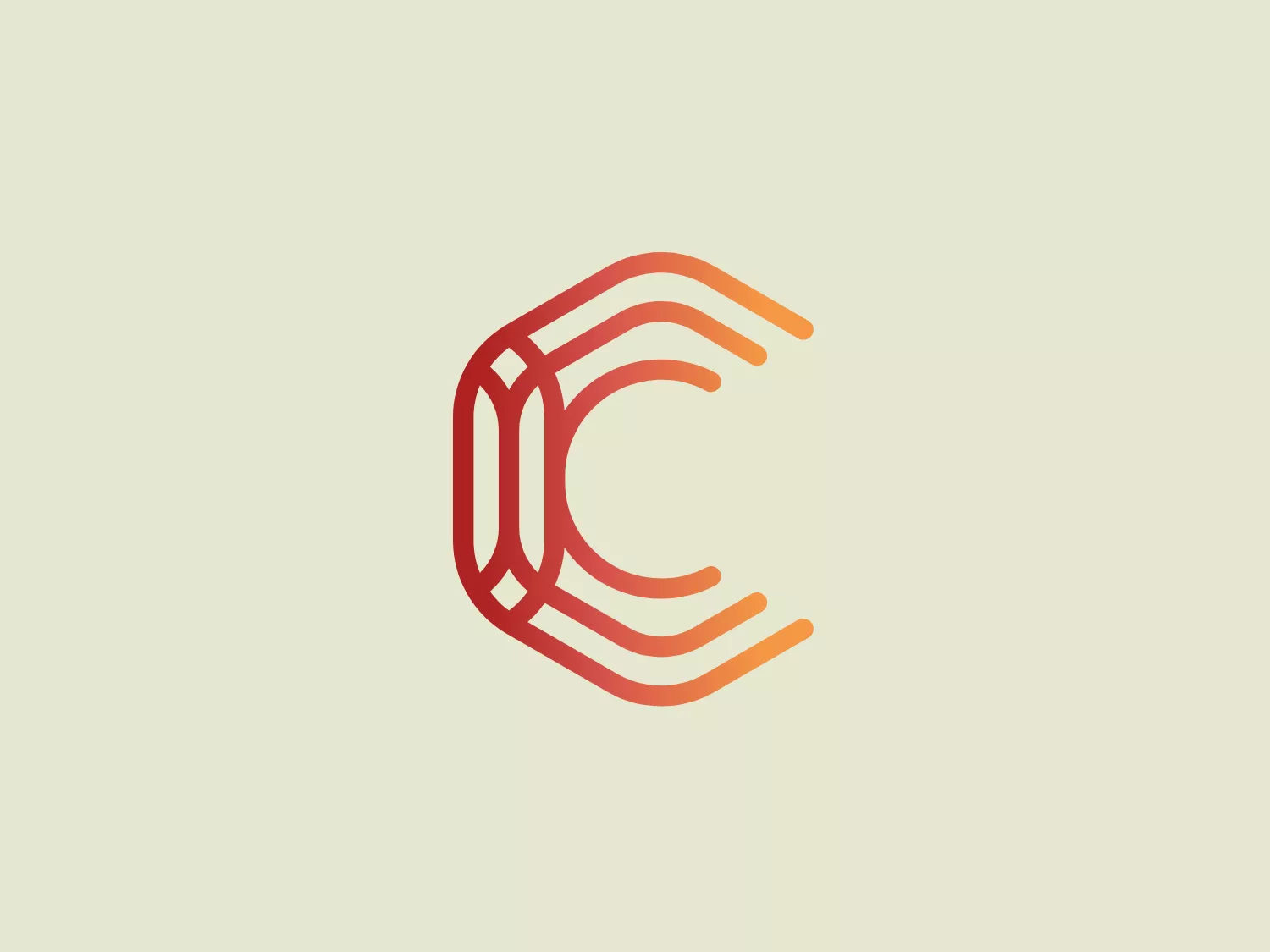 The Cottino Social Impact Campus logo features a stylized letter 'C' composed of multiple lines with gradient shades ranging from deep orange to a lighter peach tone. The overall design aesthetic is modern and minimalistic, with a sense of motion or digital transition given by the lines that make up the 'C'. The lines are arranged in a way that creates spacing between them, suggesting connectivity or technological advancement. The smooth gradient and the curvature of the lines add a sense of depth and sophistication. Given the warm tones of the Cottino Social Impact Campus logo, a neutral or cooler background would complement it well.