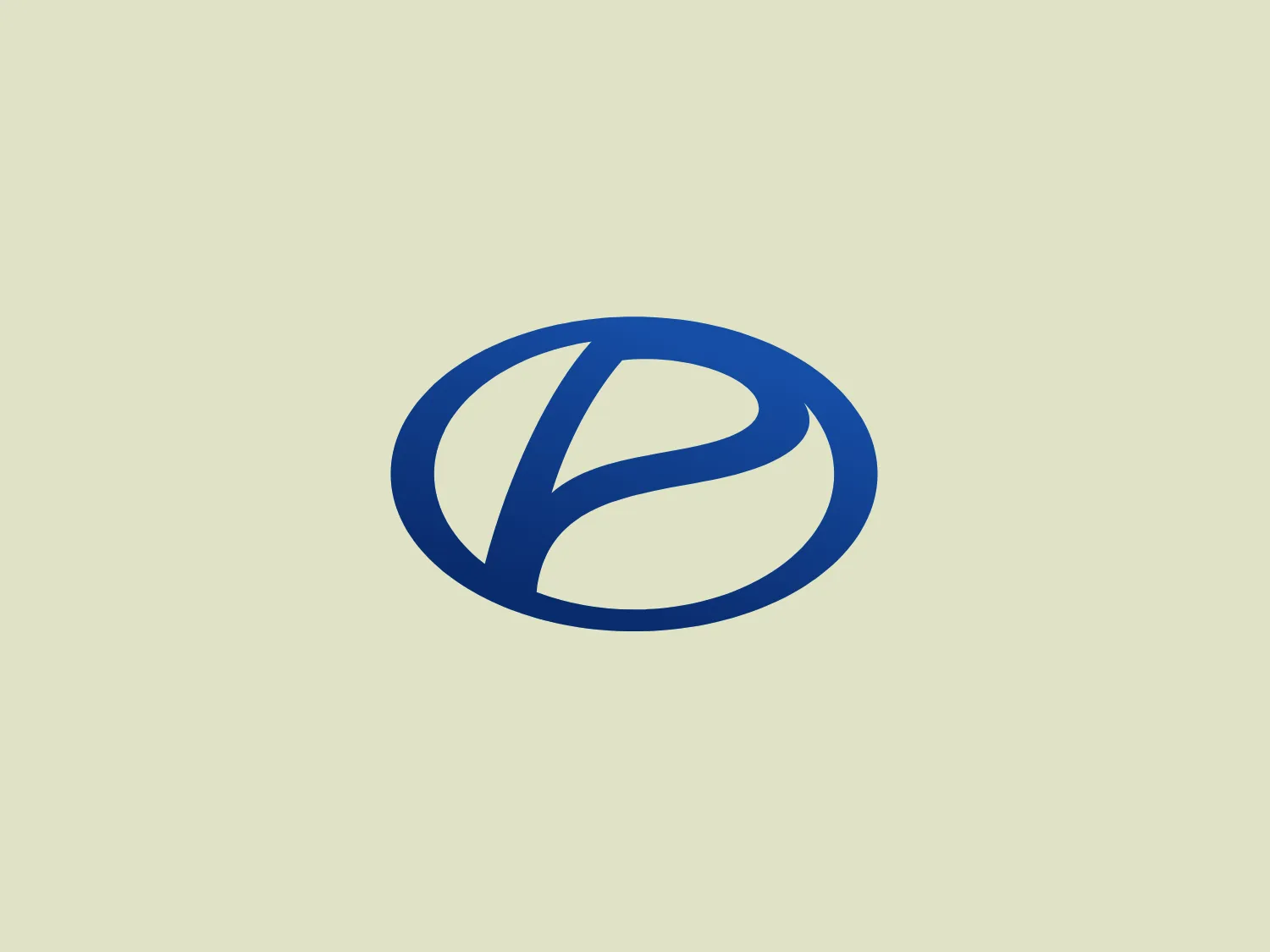 The Premier logo features a stylized, abstract design with fluid, organic shapes that form a symbol resembling a letter within an elliptical outline. The primary color of the logo is a deep blue, suggesting trust, dependability, and professionalism. The shapes inside the ellipse give the impression of motion or rotation, indicating dynamism and forward momentum. The design is sleek, modern, and would be easily recognizable when scaled down or seen from a distance.